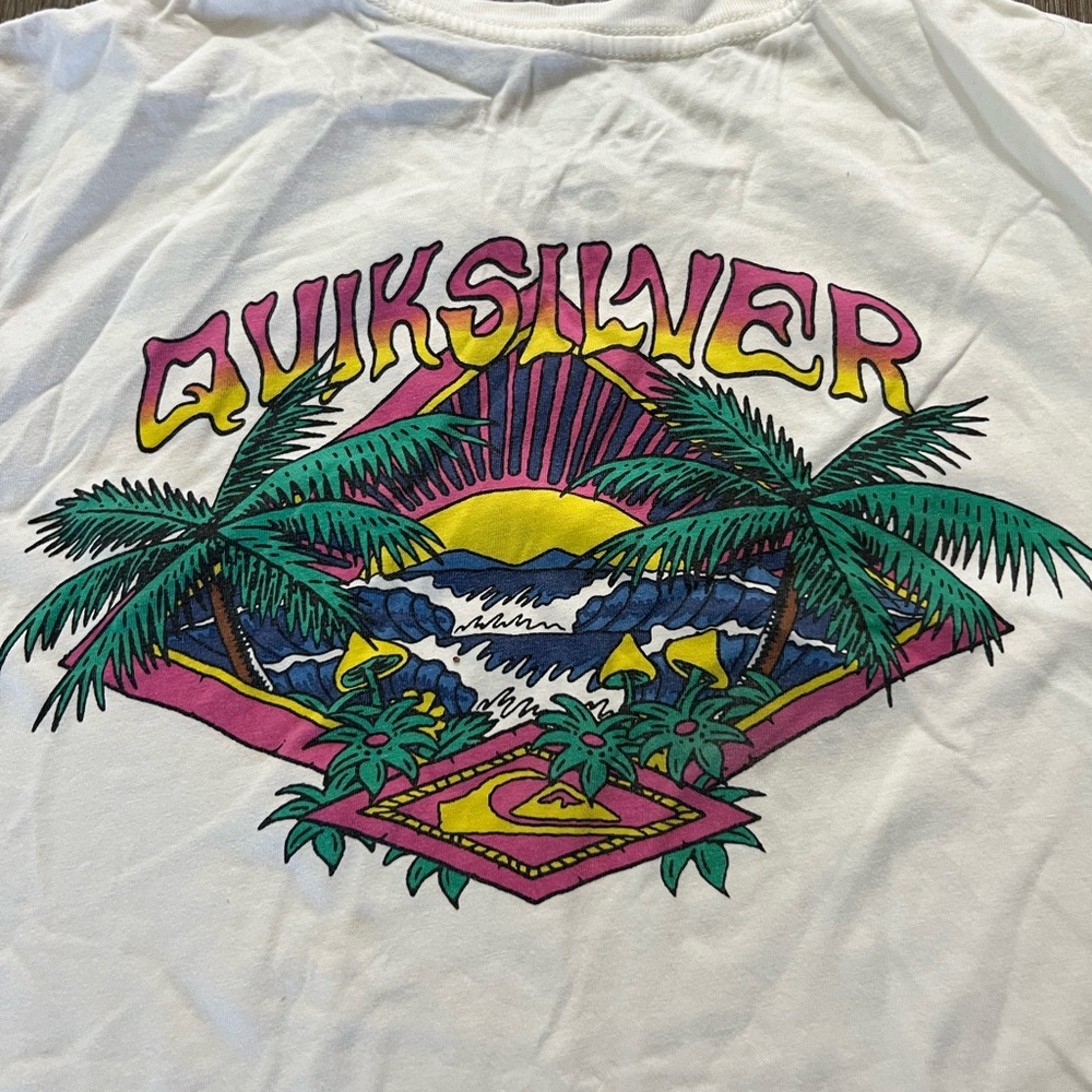 Y2k Style Quicksilver Hawaii Paradise size S